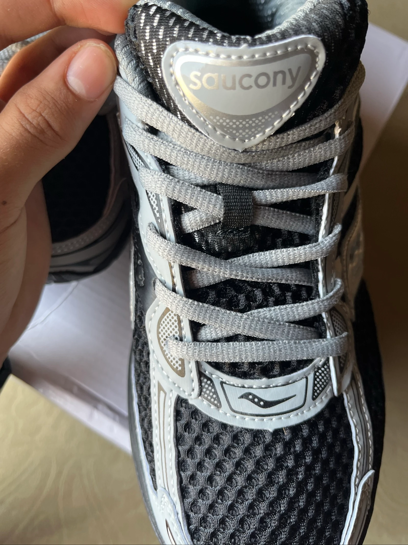 Saucony ProGrip Omni 9 Noir Gris – photo 3